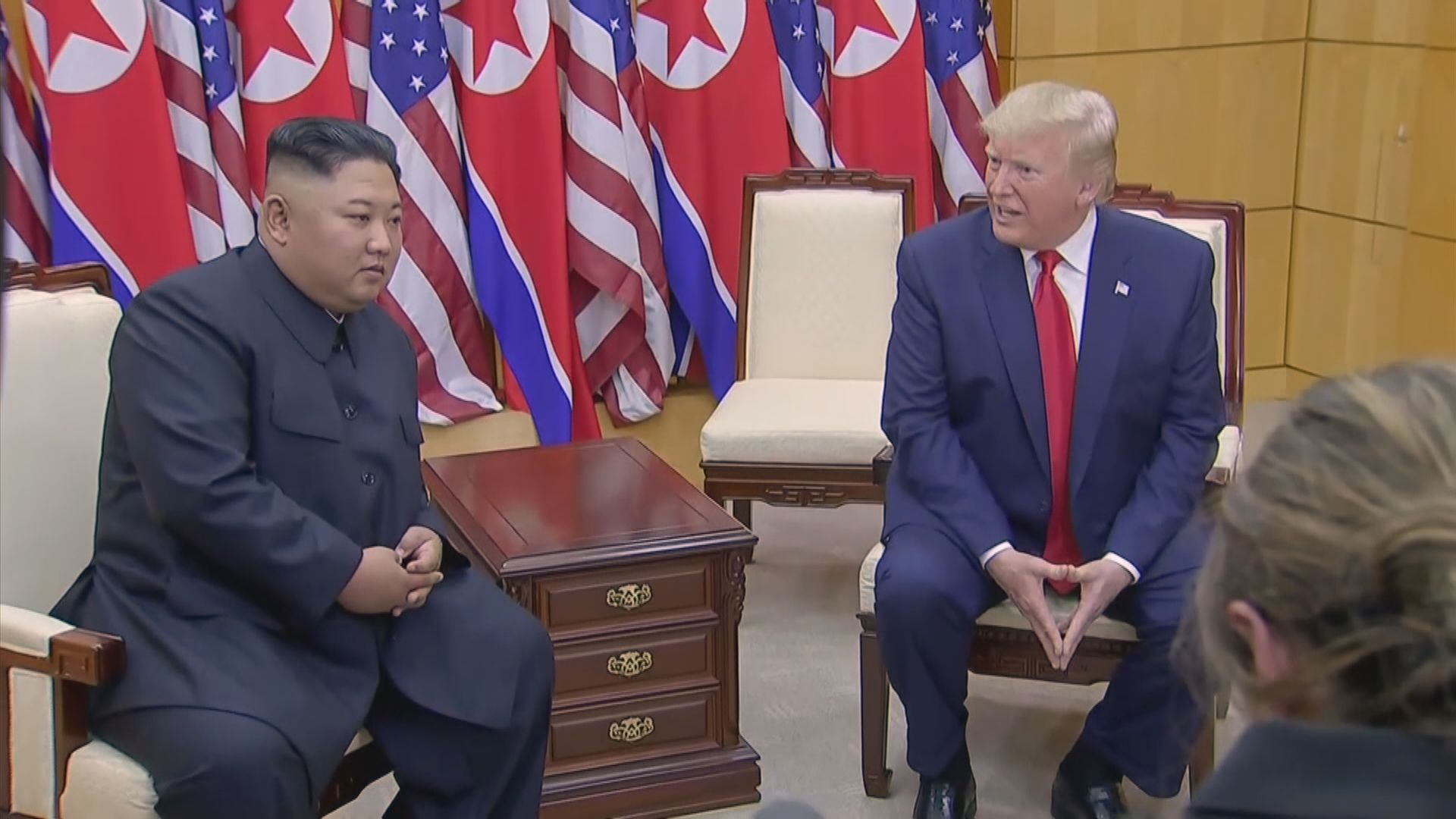 特朗普警告金正恩敵對行為會導致失去一切