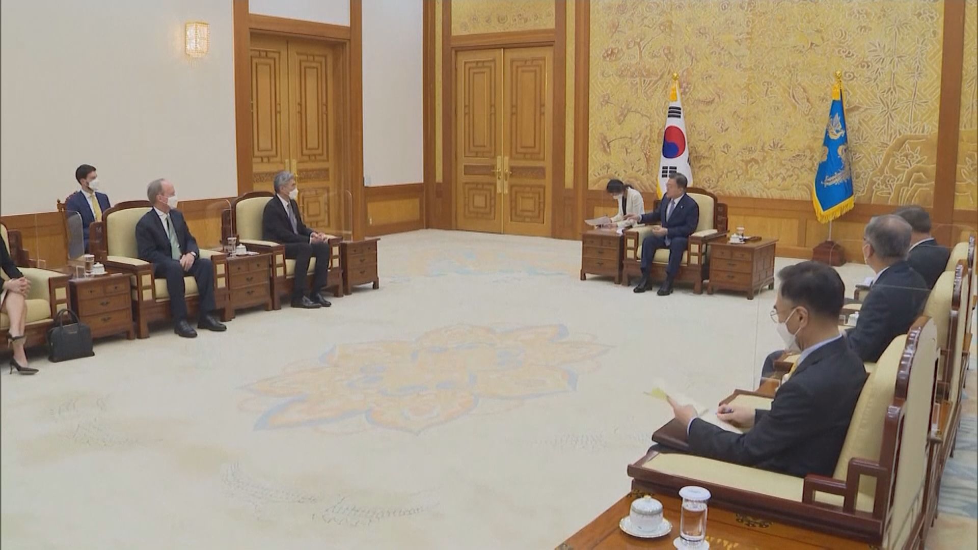 文在寅接見美國北韓事務代表　研廢除協調政策工作組
