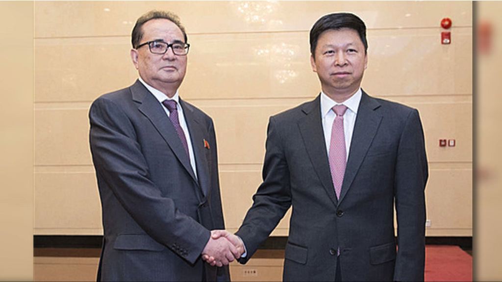 宋濤與金正恩親信李洙墉會晤