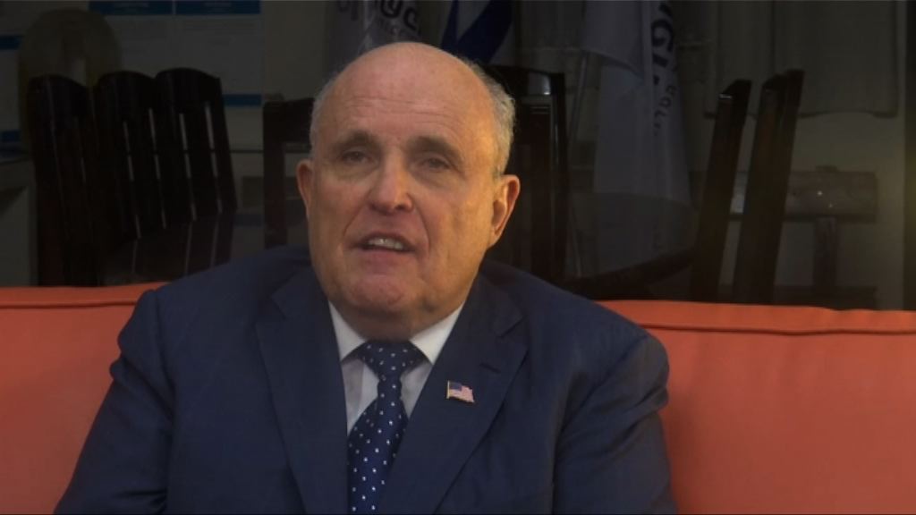 朱利亞尼：金正恩乞求重啟美朝峰會