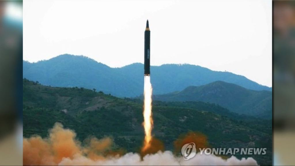 朝中社：金正恩親自督導進行導彈試射