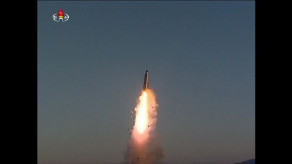 北韓再次試射導彈失敗