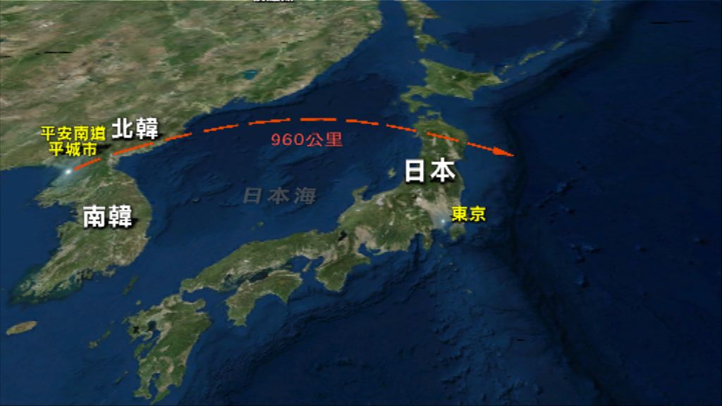 美日初步分析指北韓試射的是洲際導彈