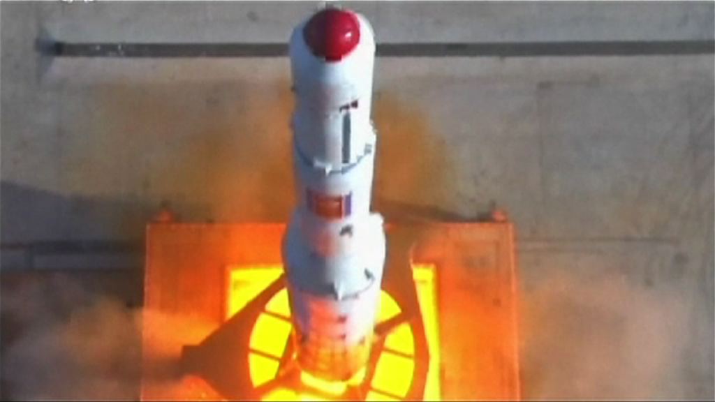 北韓播出聲稱發射火箭片段