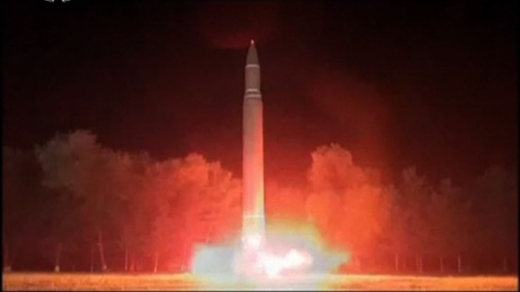 北韓成功試射導彈　南韓擬作單邊制裁