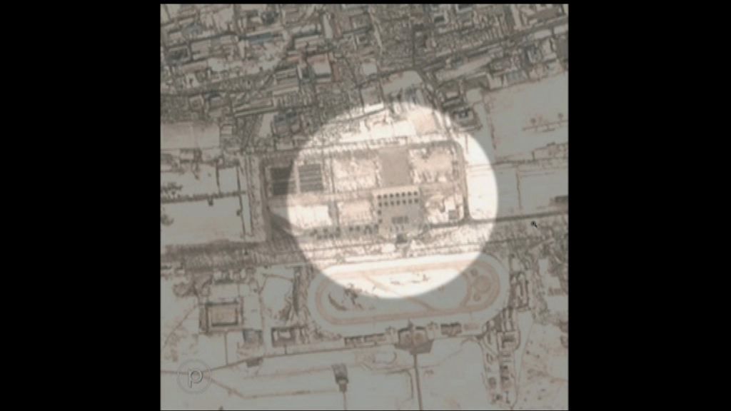 有衛星拍到北韓士兵為閱兵綵排