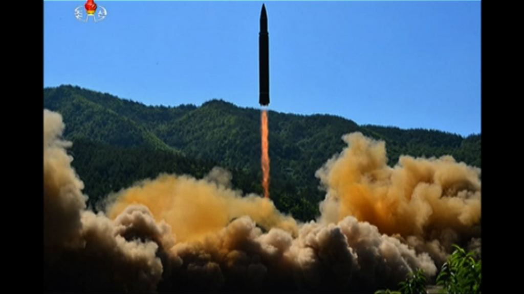 日本南韓譴責北韓試射洲際彈道導彈