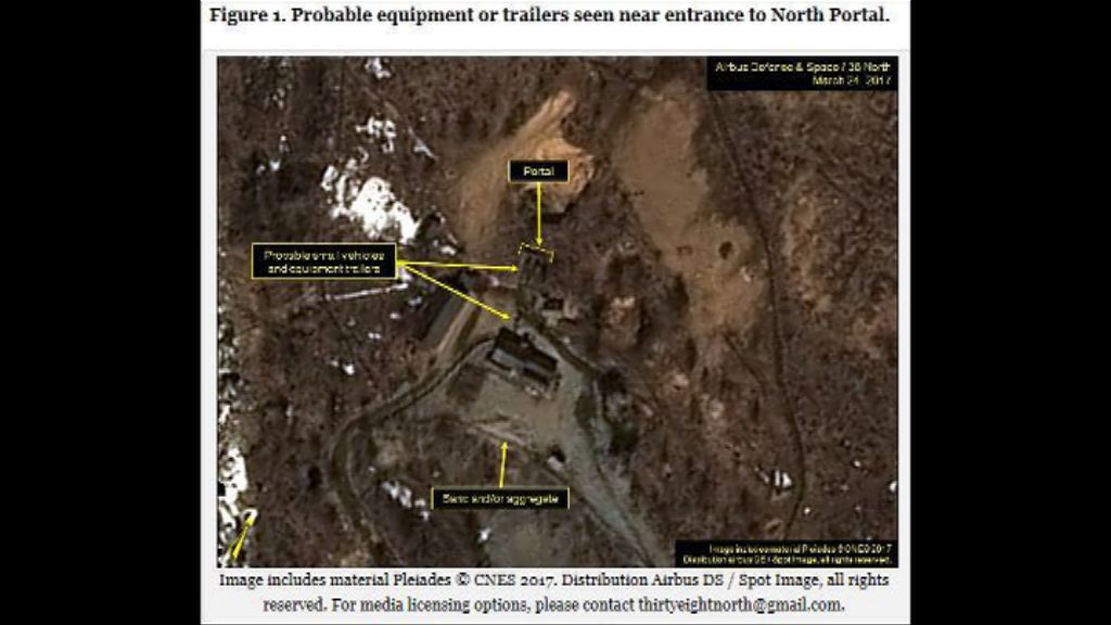 美國智庫指北韓或準備再核試