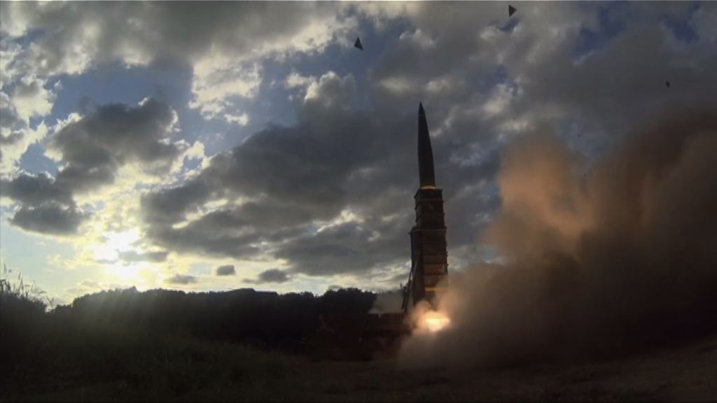 南韓發射玄武導彈回應北韓試射