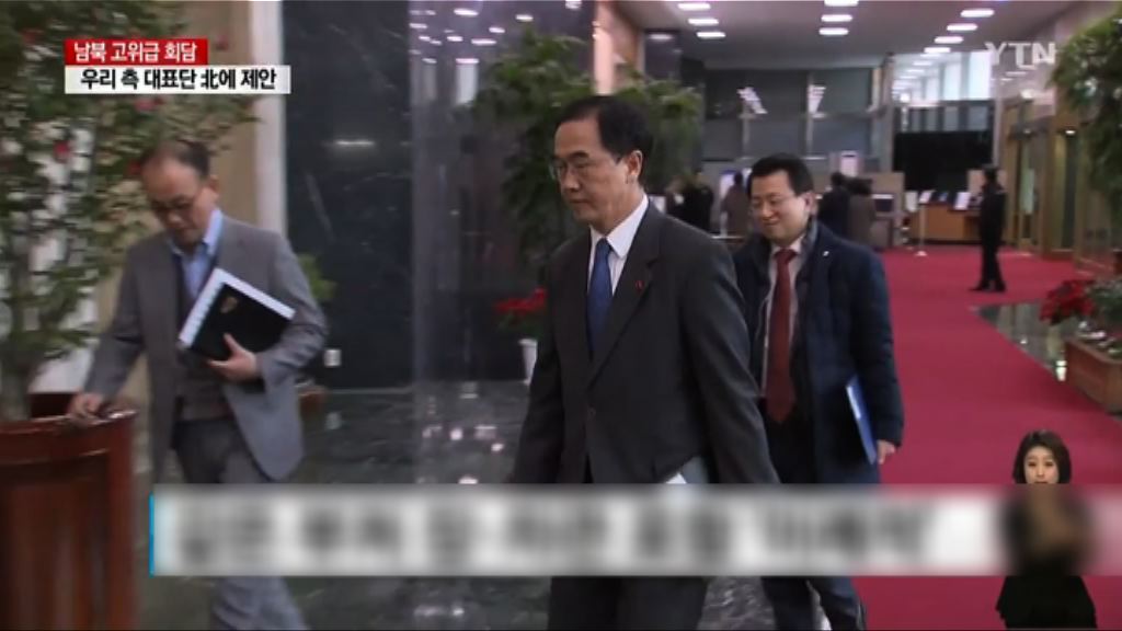 南韓將派五人代表團與北韓會談