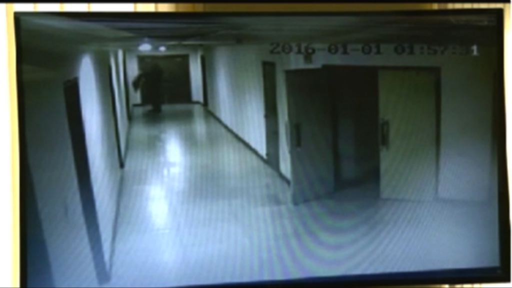 北韓發放美國大學生偷標語片段