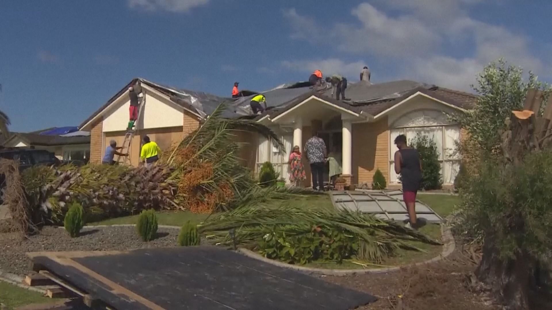 新西蘭一連兩日受龍捲風吹襲