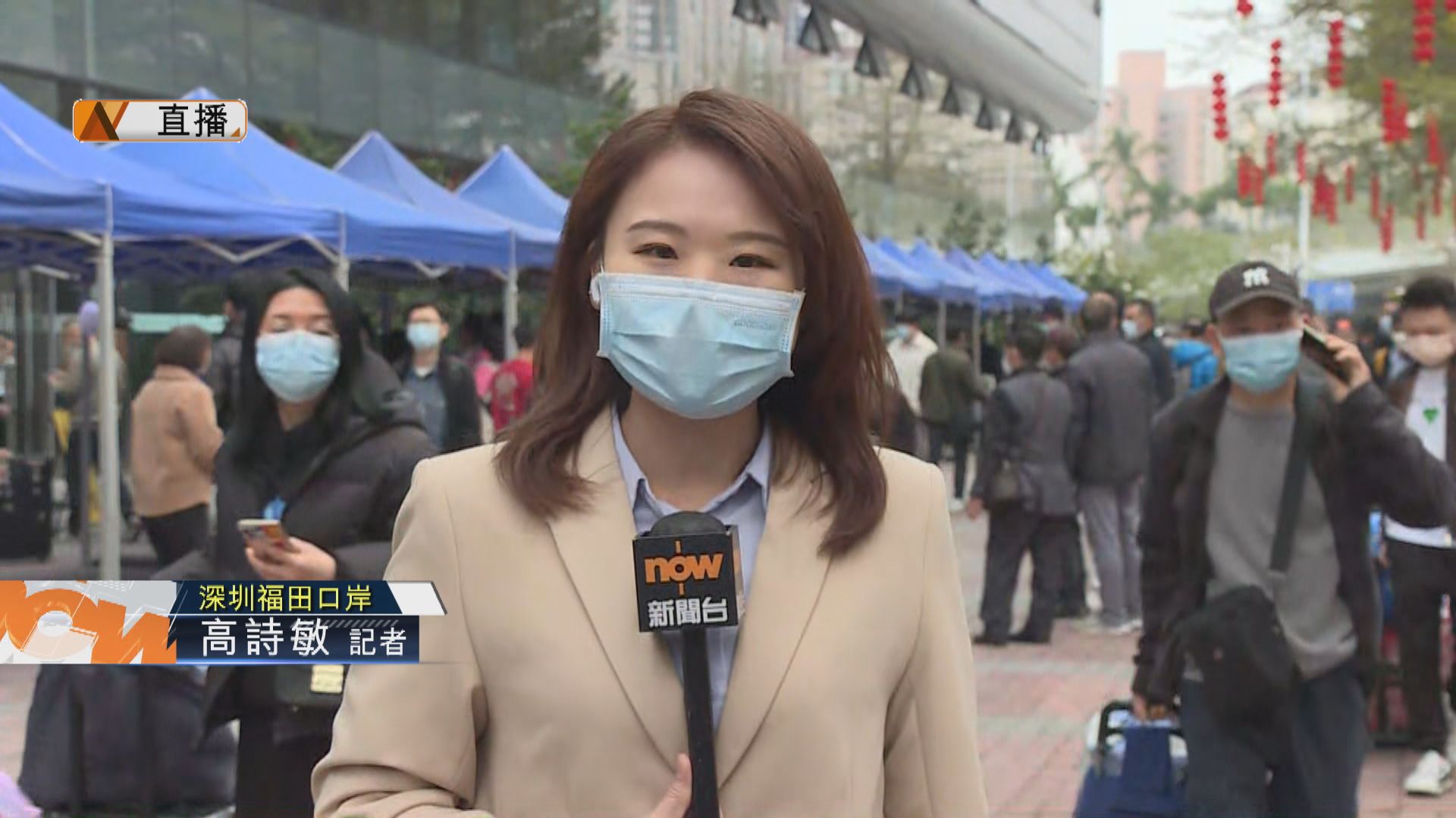 【現場報道】深圳福田口岸過關順暢