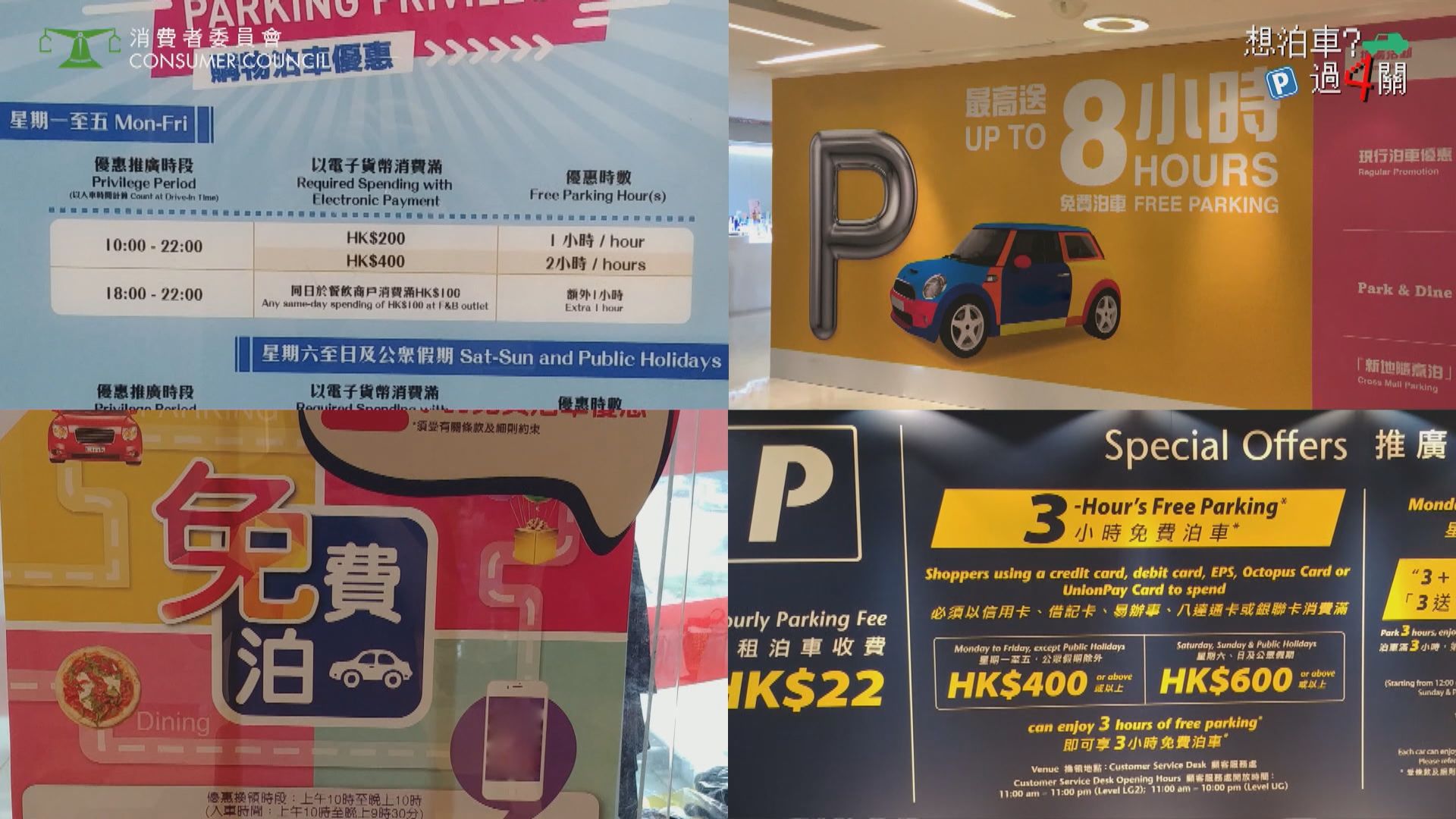 【消委會報告】閘機時間不準、展示收費不清　停車場問題多多