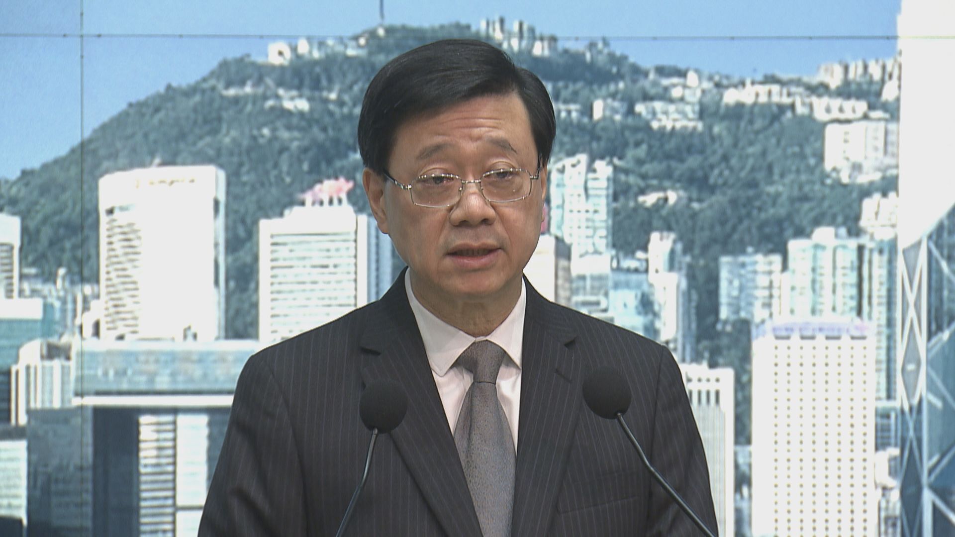 【直撃】李家超回應蔡玉玲查冊案