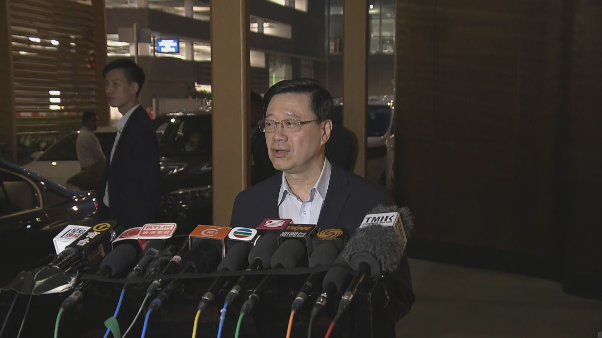 【足本全片】李家超杭州返港見記者