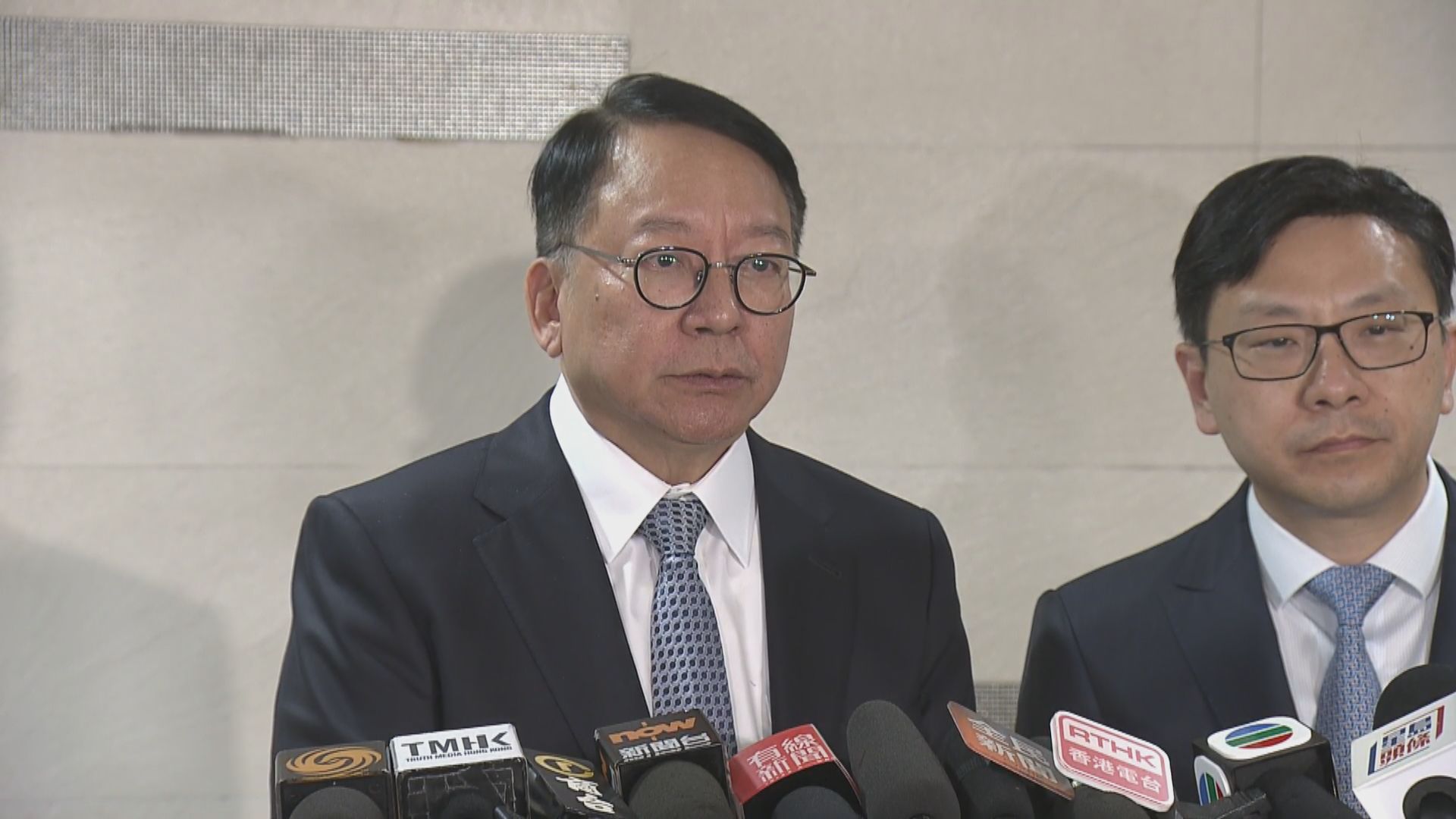 【足本全片】陳國基就港鐵柯士甸道西地盤意外成因見記者