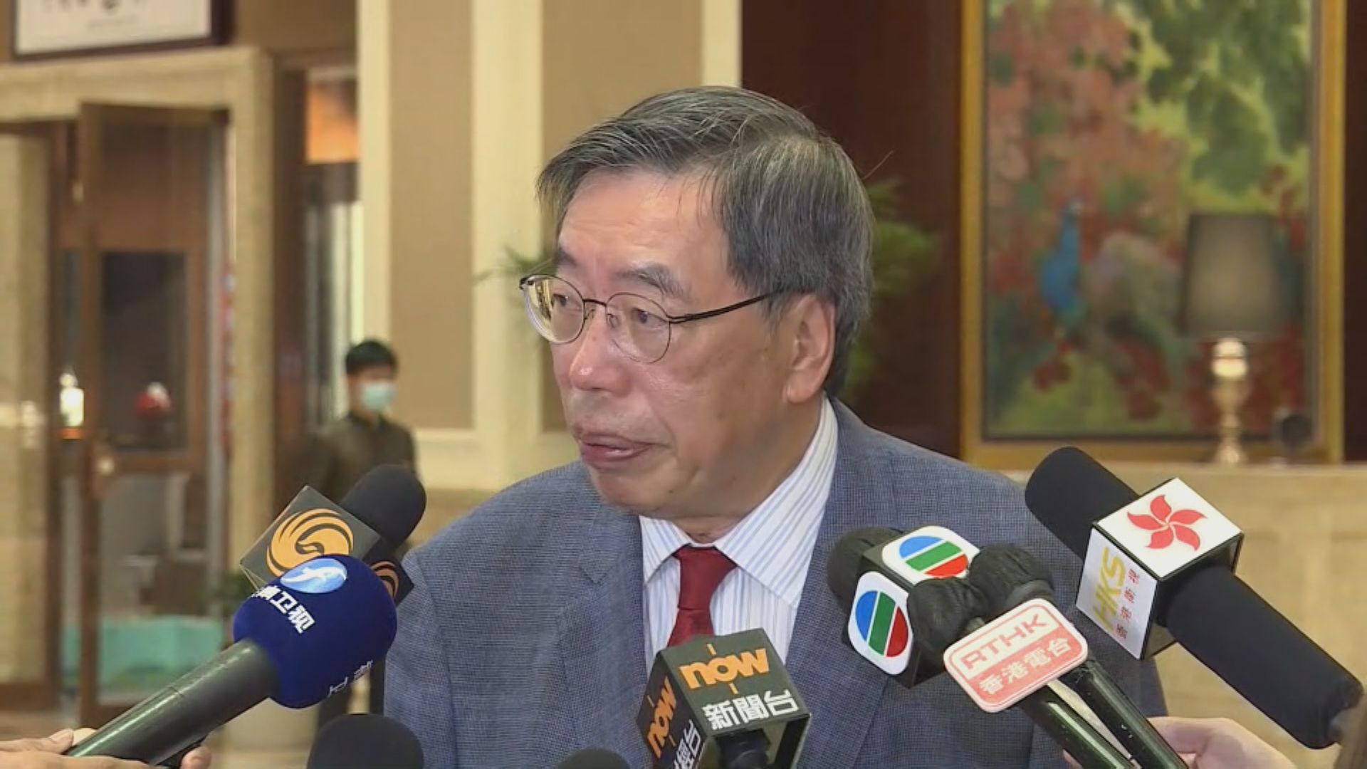 【足本全片】梁君彥在福建見記者