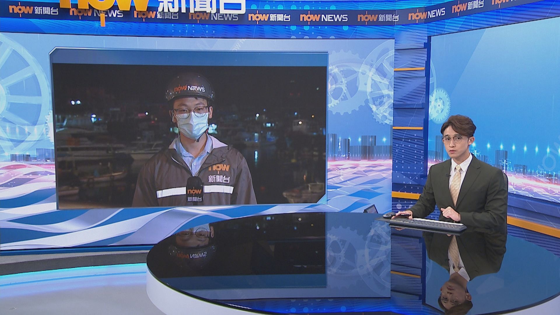 【圓規襲港‧現場報道】尖沙咀碼頭風勢不大　天星小輪暫停服務