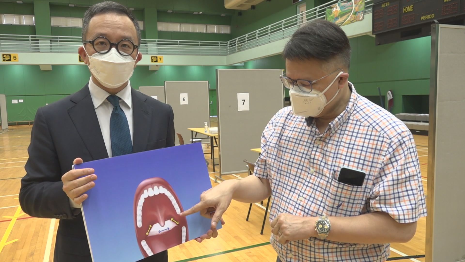 【許樹昌講解採樣】棉棒僅放入鼻腔一兩厘米　不會造成痛楚