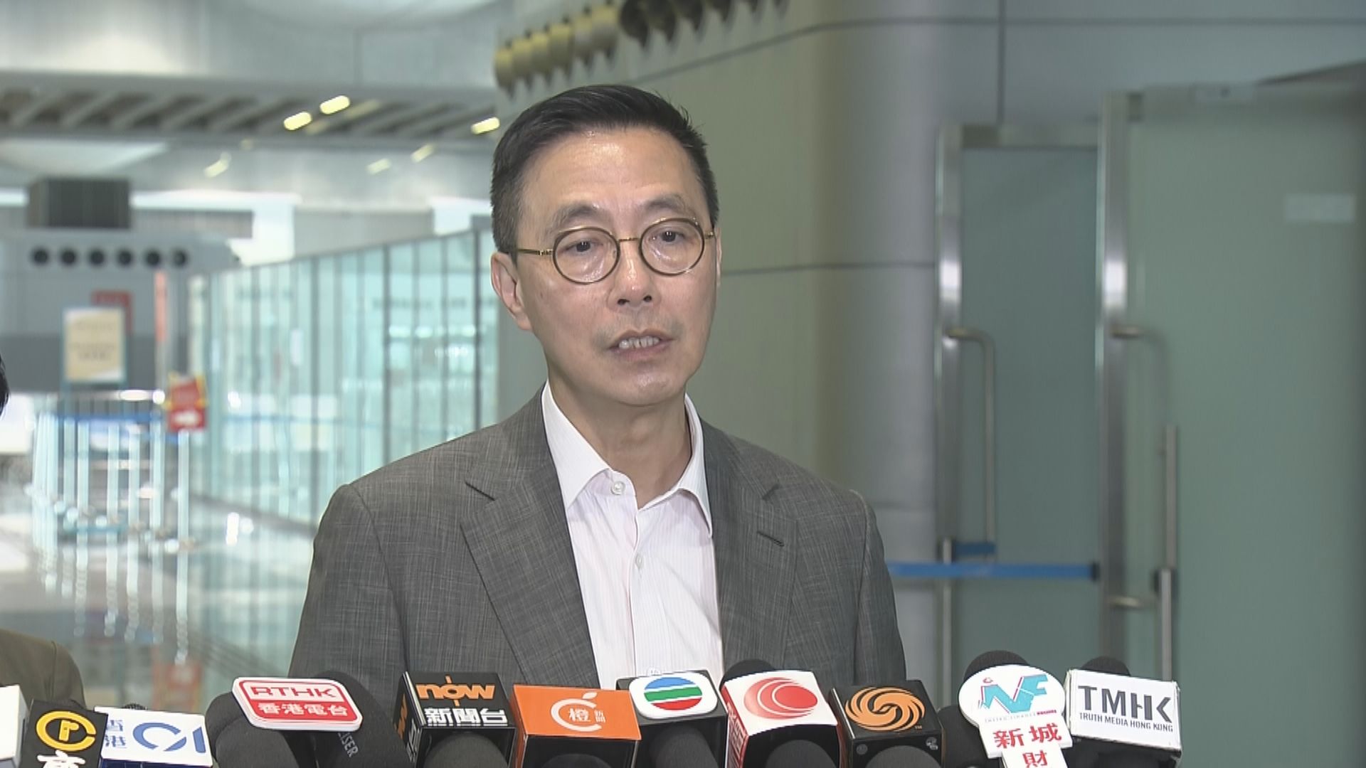 【足本全片】楊潤雄等視察啟德郵輪碼頭後晤傳媒(二)