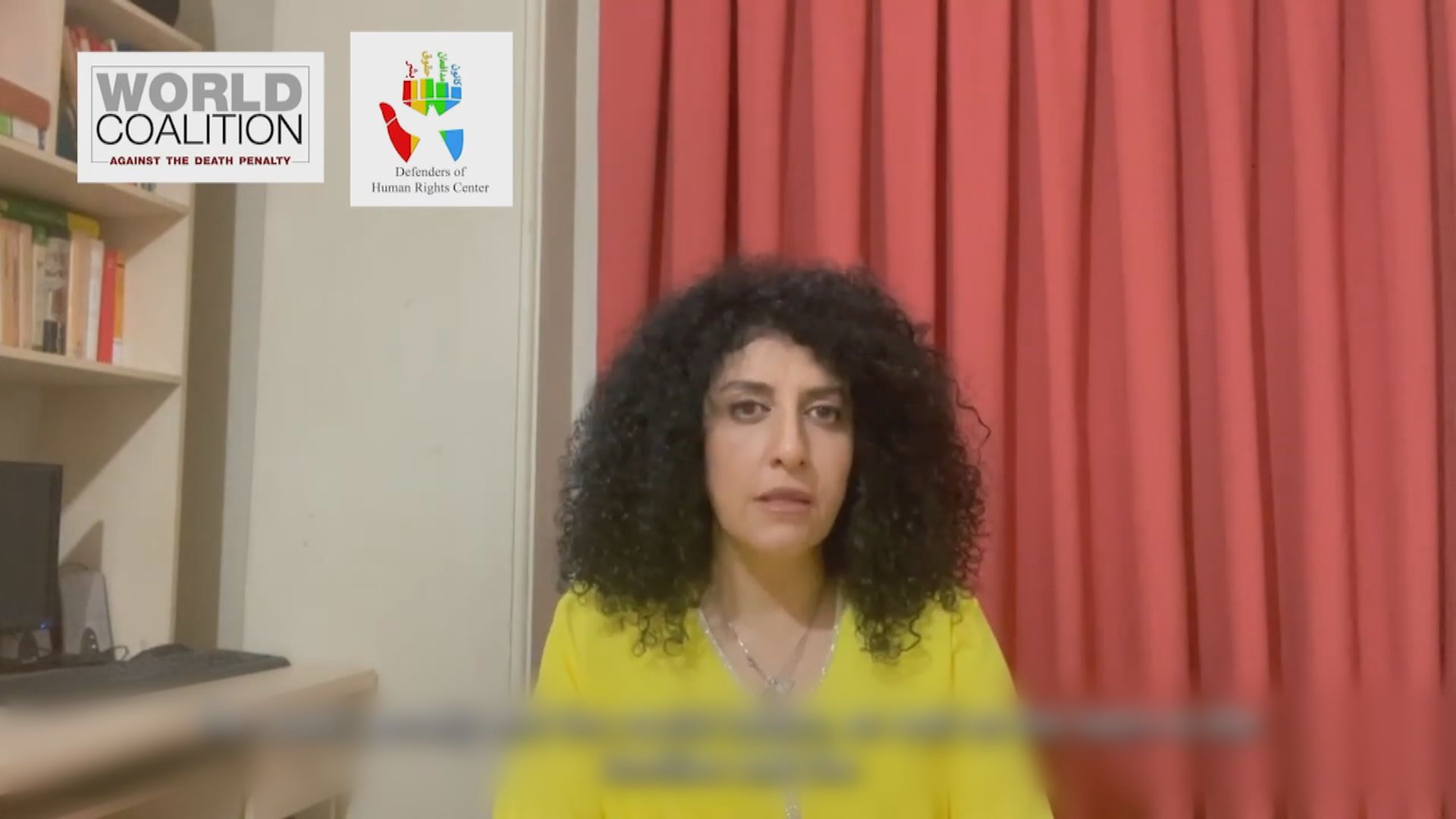 諾貝爾和平獎由在囚伊朗維權人士納爾吉斯穆罕默迪獲得