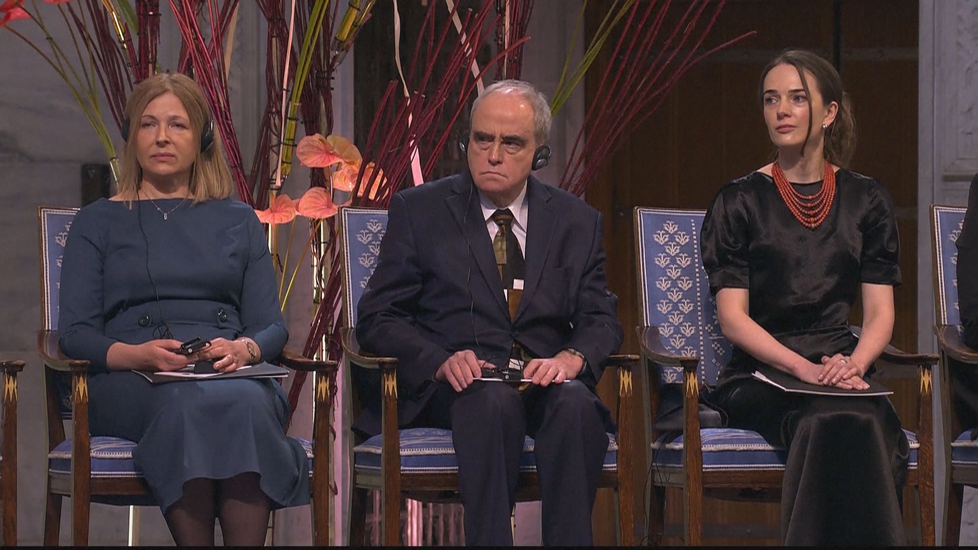 諾貝爾和平獎三人平分　白俄得主在囚由妻子代領獎