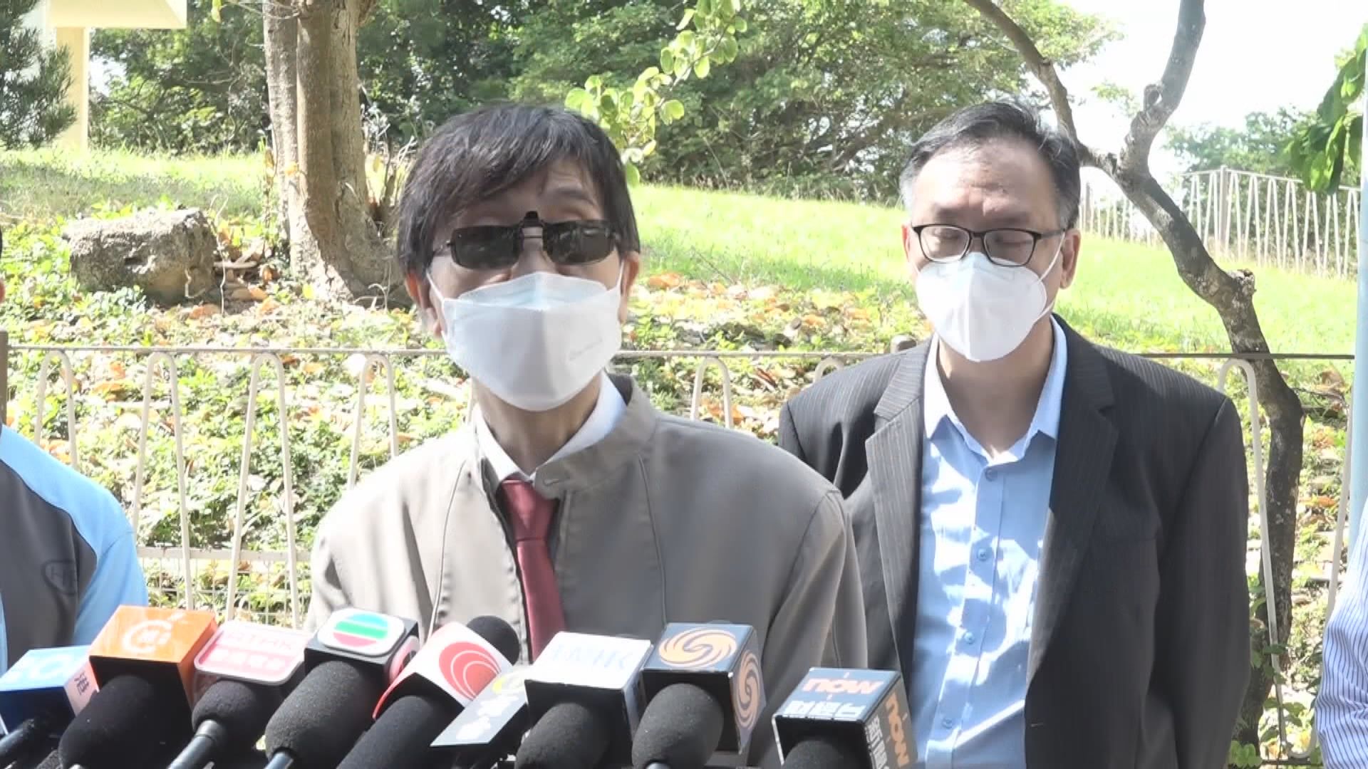 袁國勇到石硤尾、蝴蝶谷配水庫追查類鼻疽