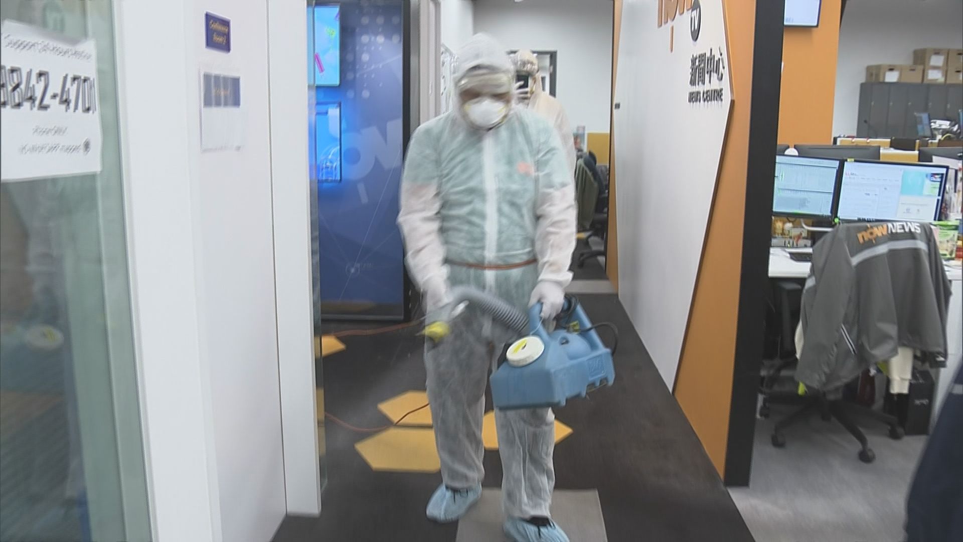 本台一名剪接師確診　新聞部辦公室徹底消毒