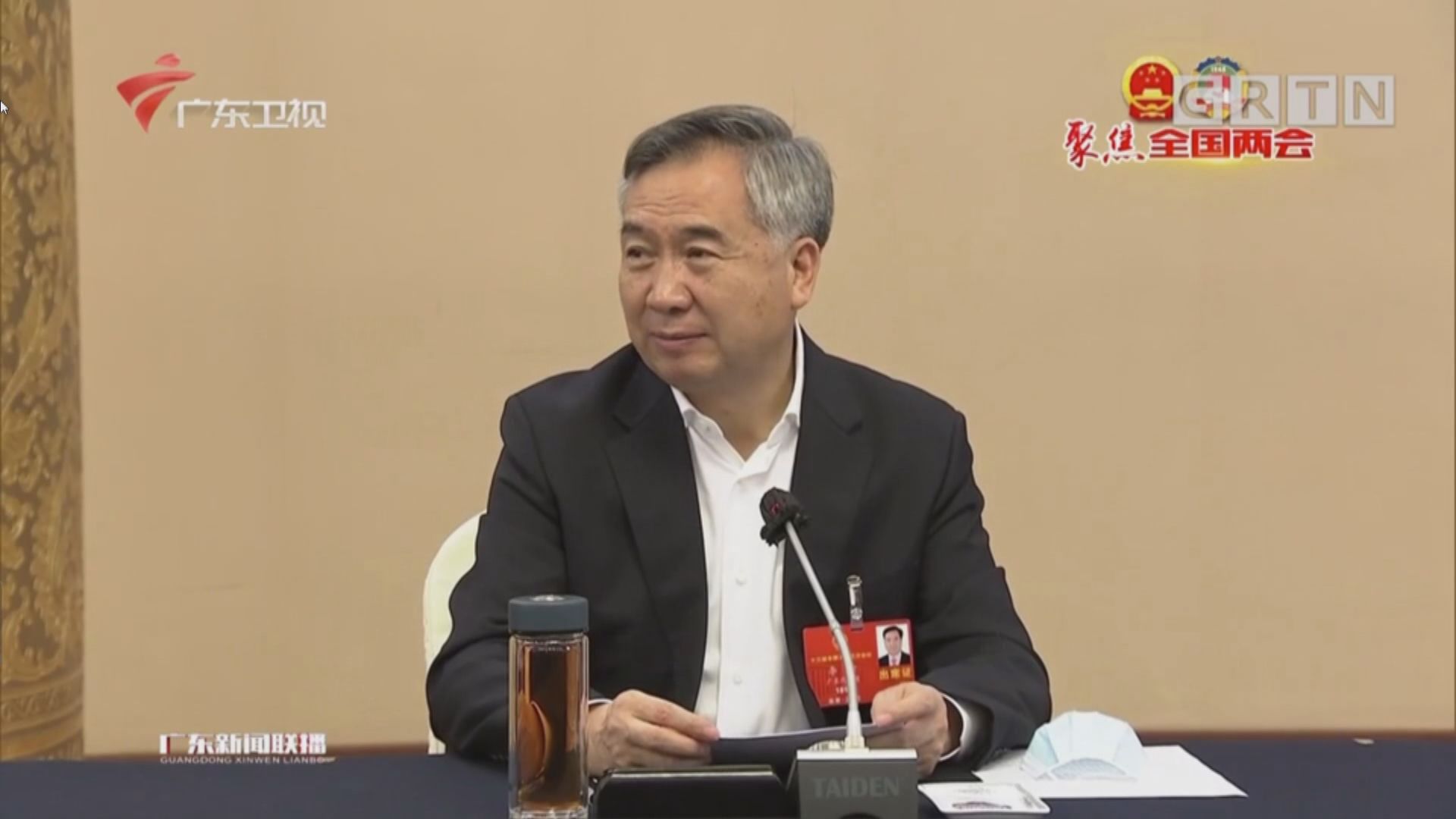 省委書記李希：廣東會落實部署支持香港國安法立法