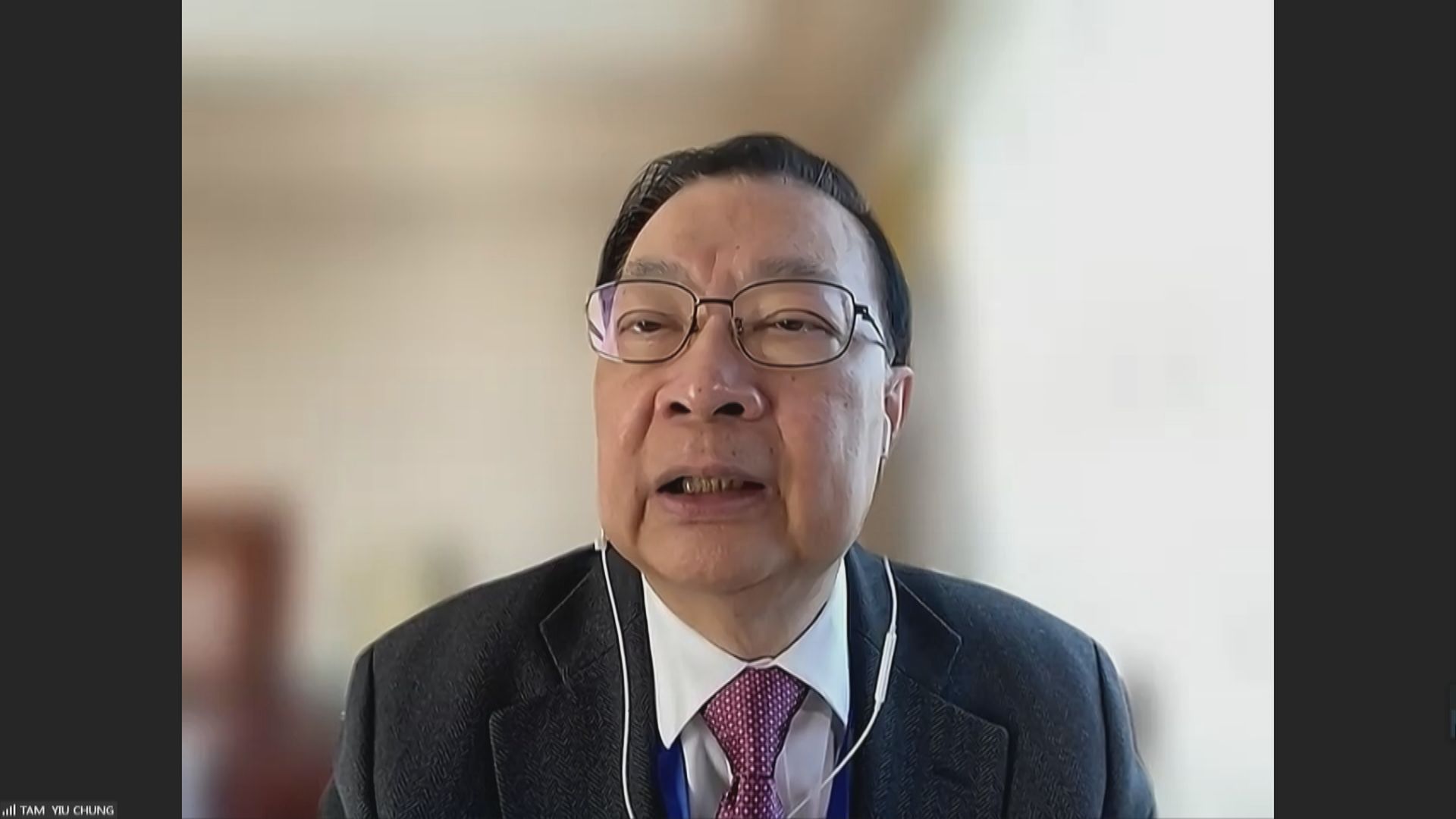 譚耀宗：目前非合適時間談論人大常委接班人