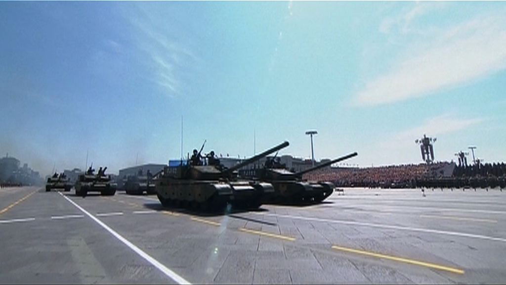 今年國防預算增幅百分之7.6