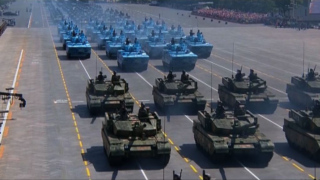 今年國防開支約增7%　會周密組織反恐維穩