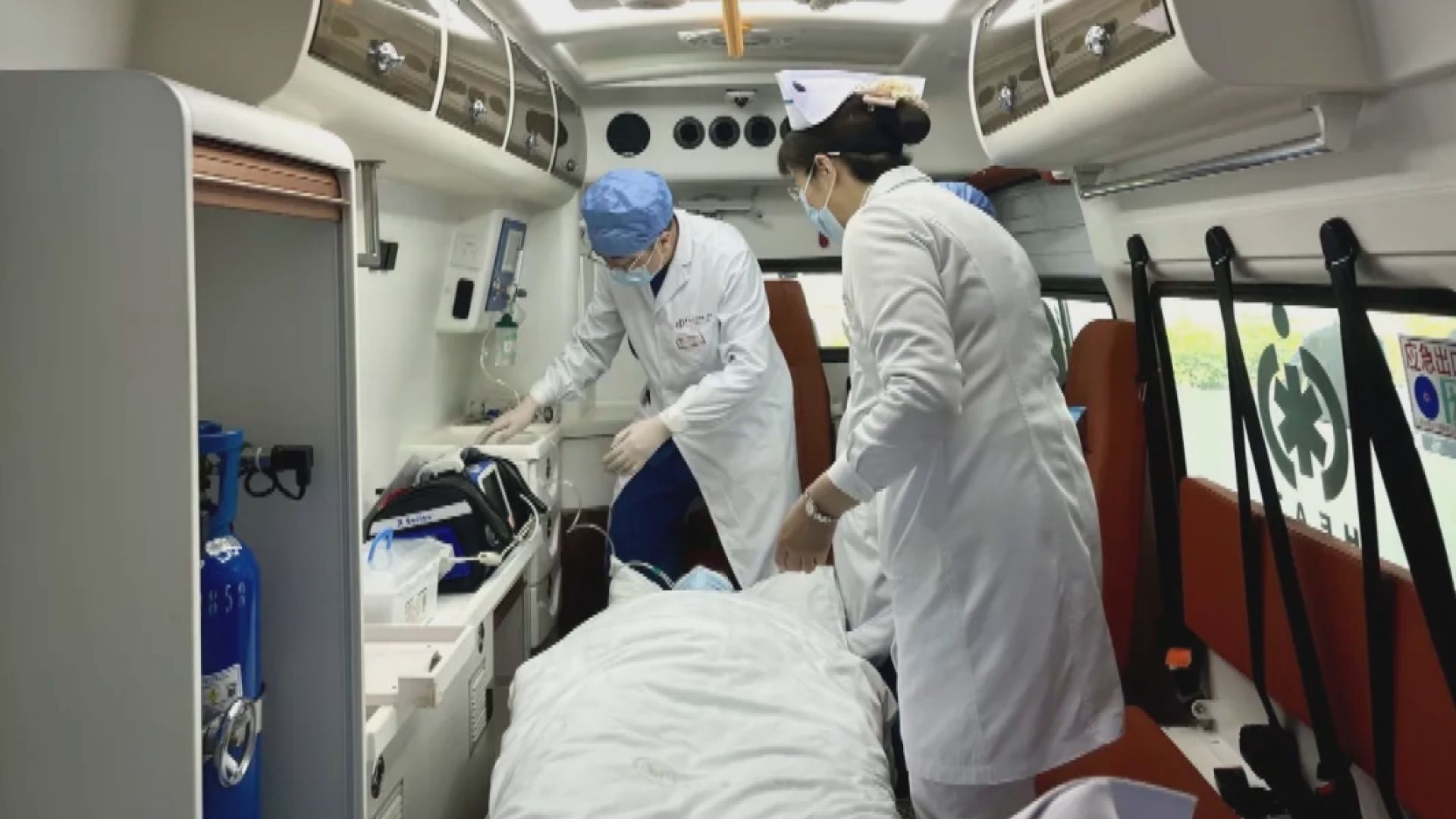 穗港跨境直通救護車首次轉運患者抵本港醫院