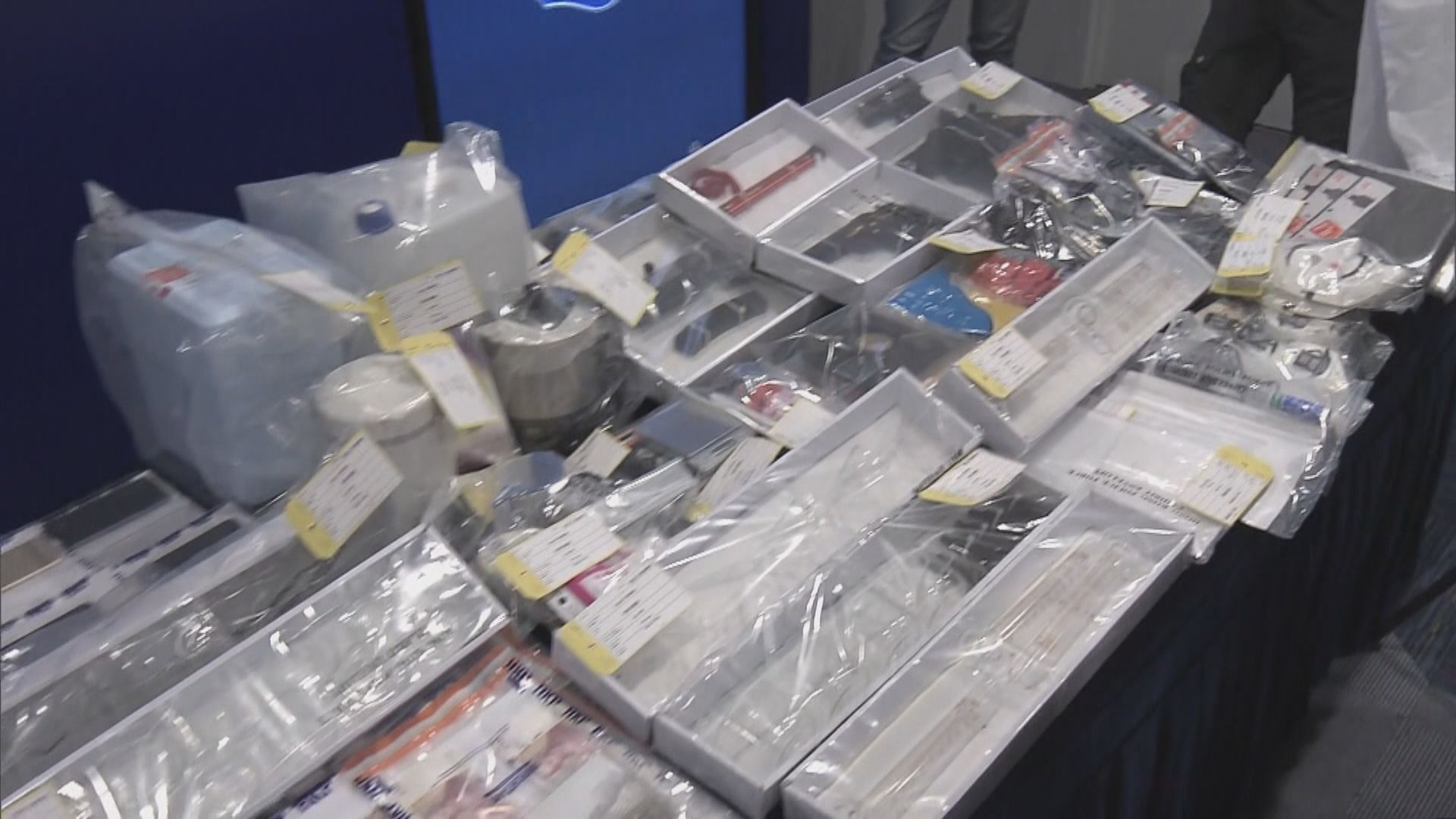 警方拘九人涉港獨組織企圖策劃炸彈襲擊