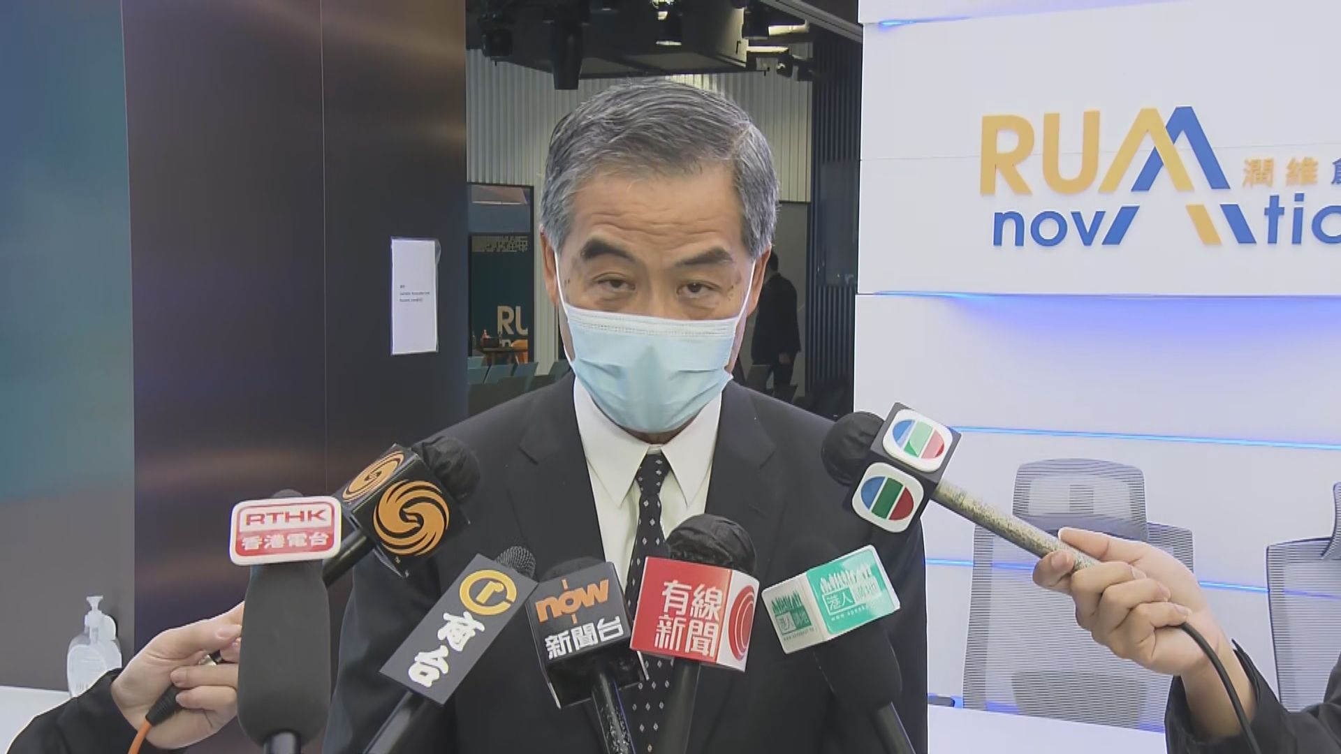 梁振英：履行國安法責任特殊　不能用一般尺度衡量