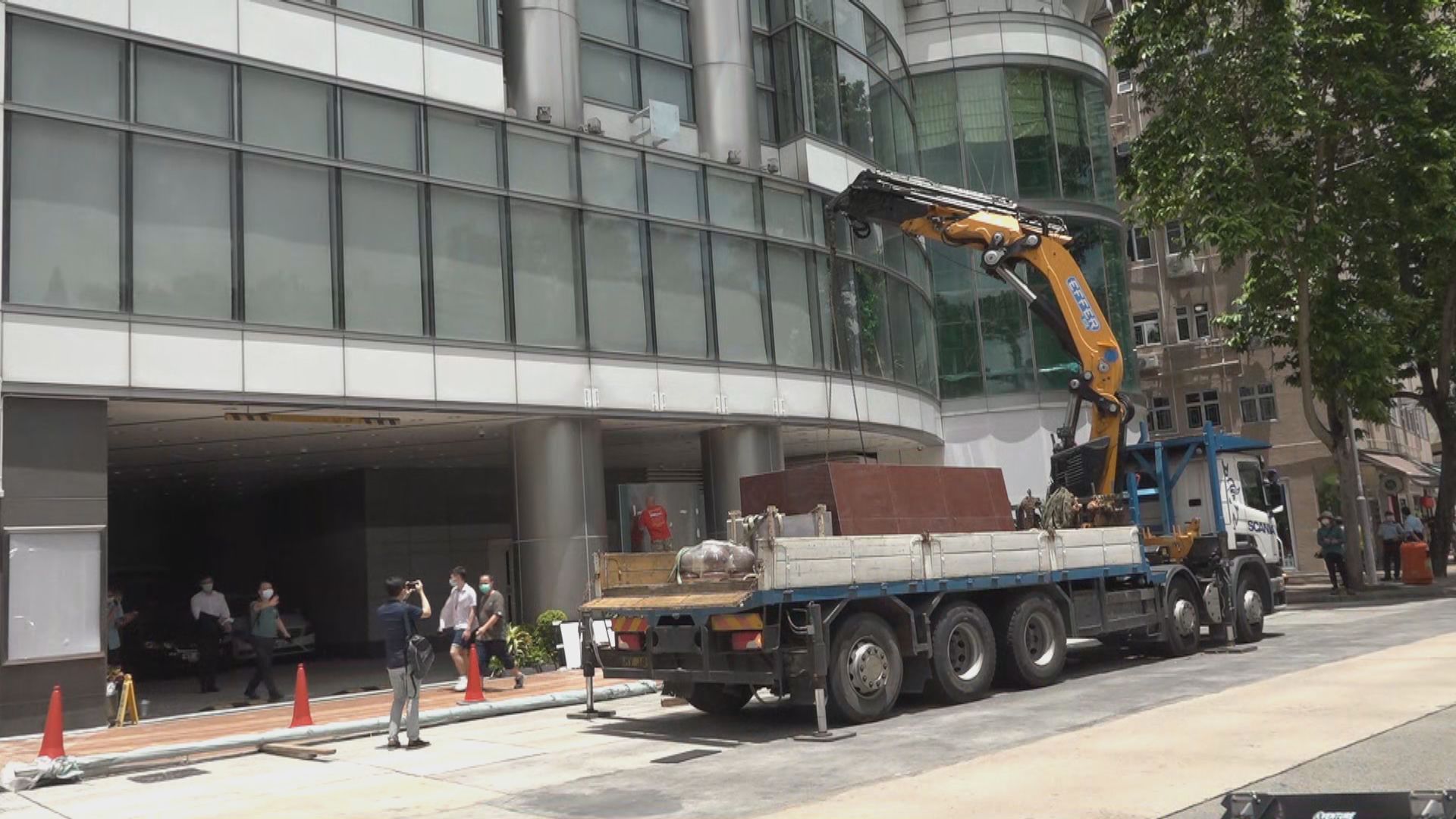 消息：銅鑼灣維景酒店成國安公署臨時基地