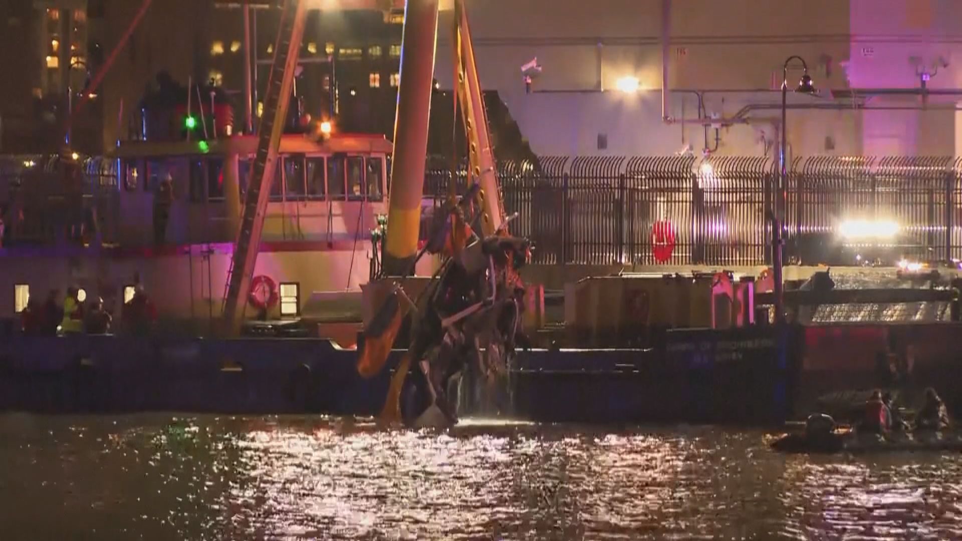 紐約直升機墜落哈德遜河　機上6人全部罹難