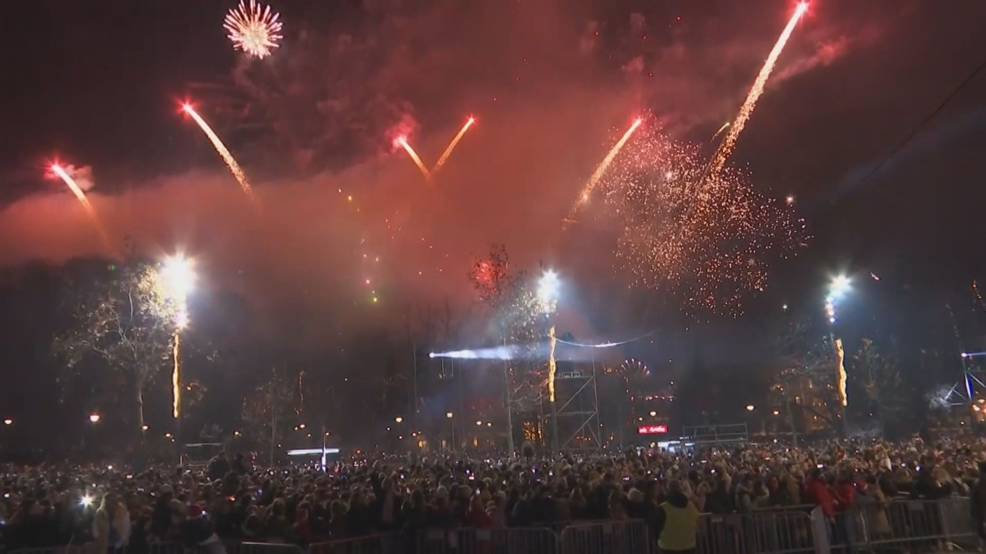 多國迎新年慶祝活動受新冠疫情影響