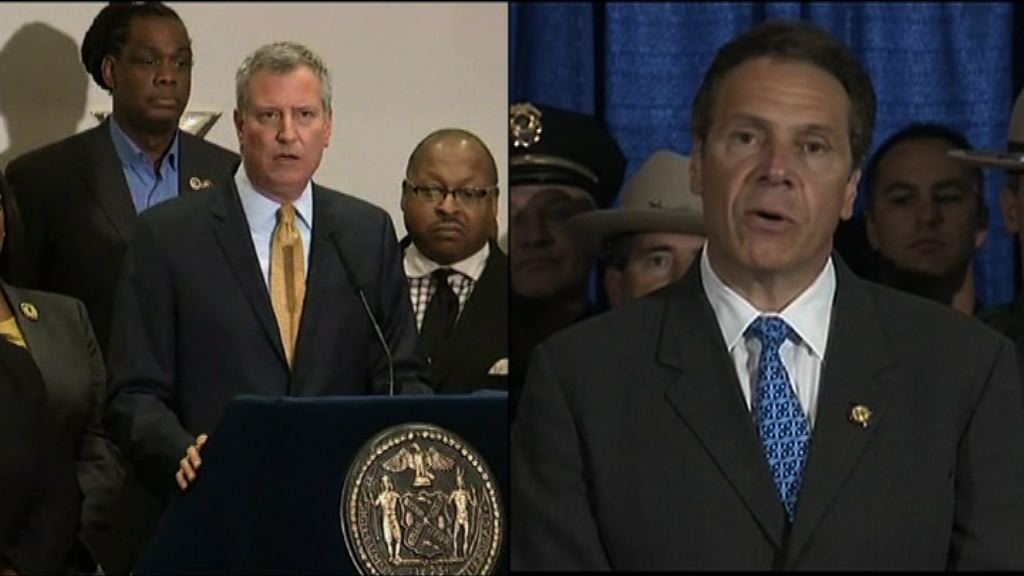 紐約州長與市長就露宿者問題頻交鋒