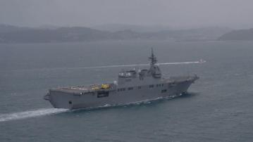 日本自衛隊艦艇近90年來首度訪問新西蘭惠靈頓