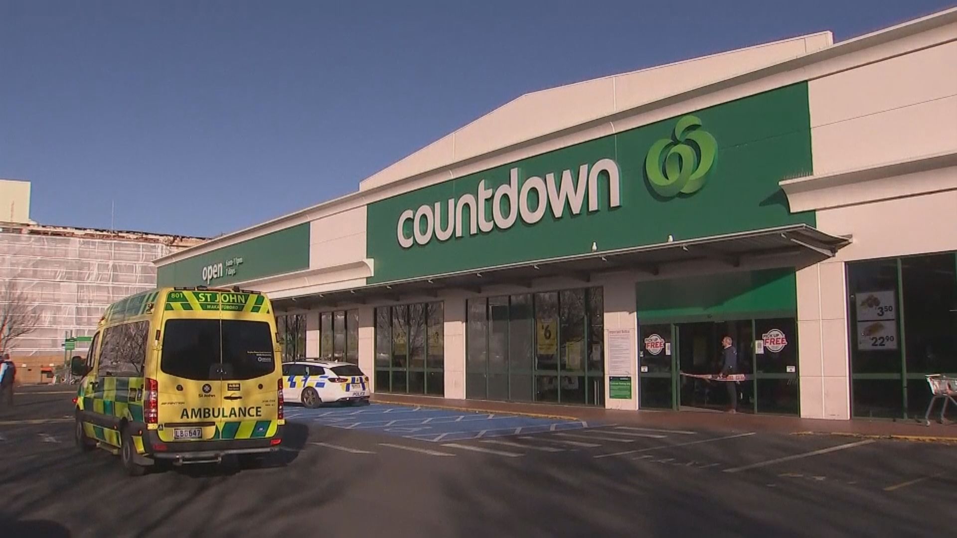 新西蘭持刀男子於超市刺傷四人