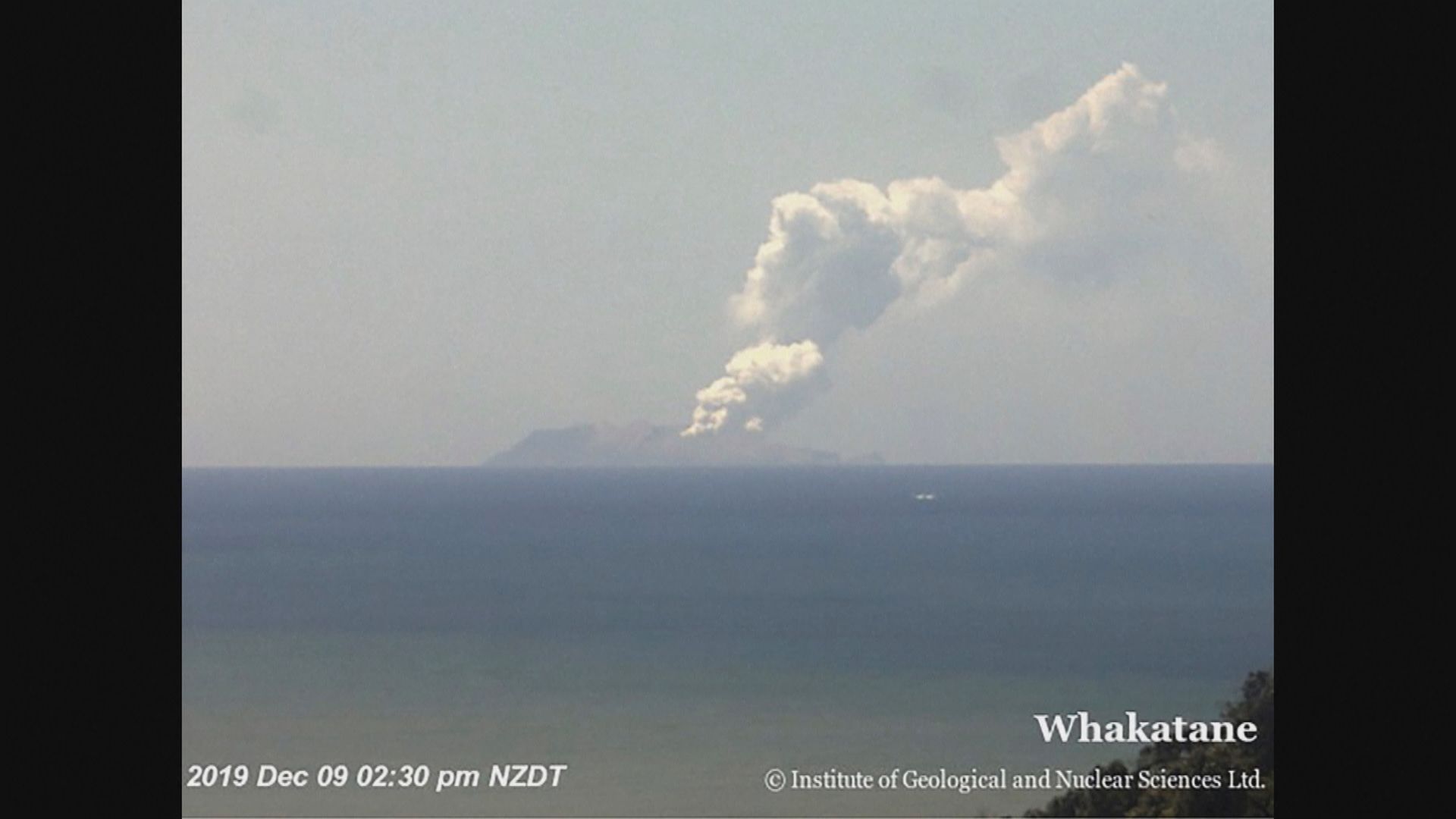 新西蘭懷特島火山爆發五死20傷