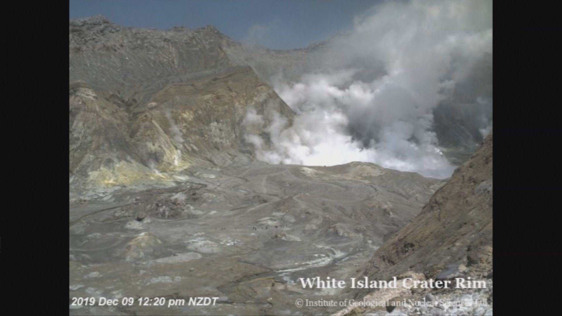 新西蘭懷特島火山爆發失蹤者包括中國人