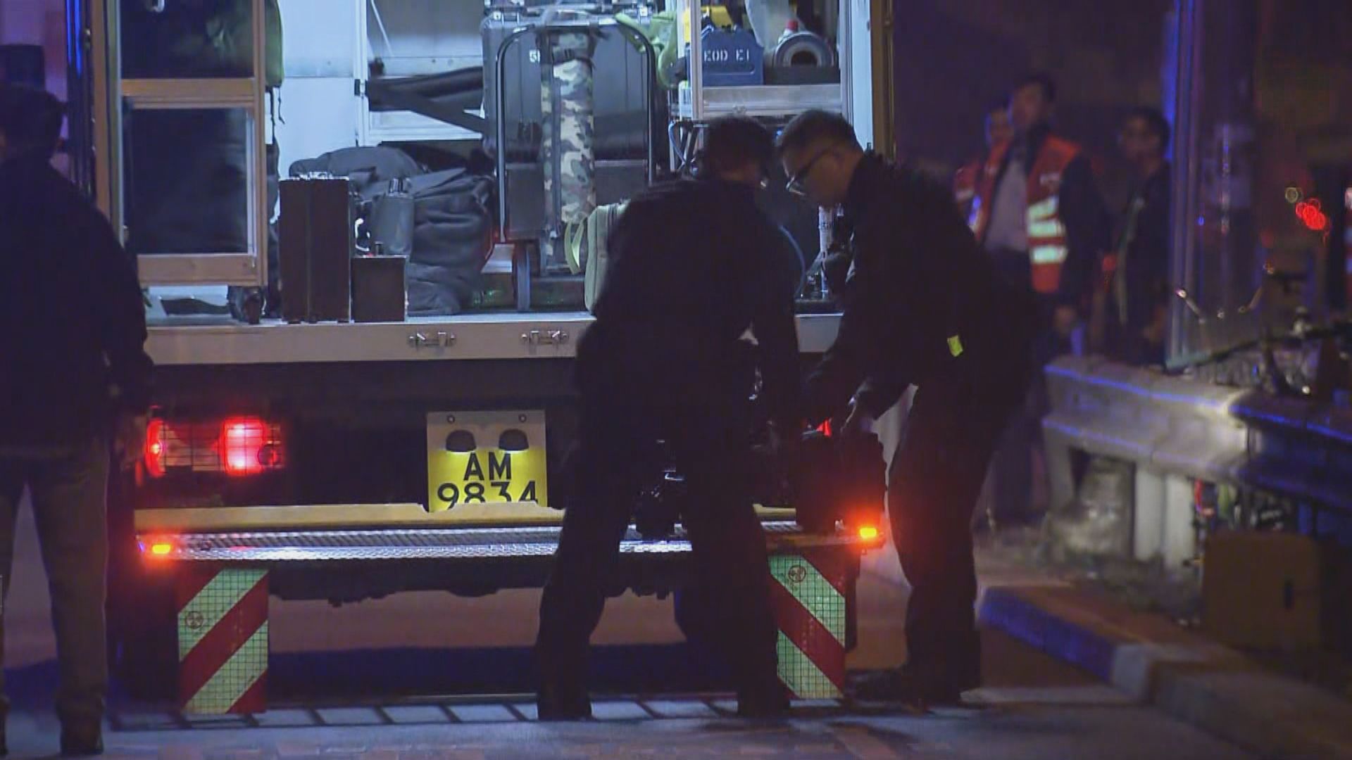 大埔墟站附近路軌發現懷疑爆炸品