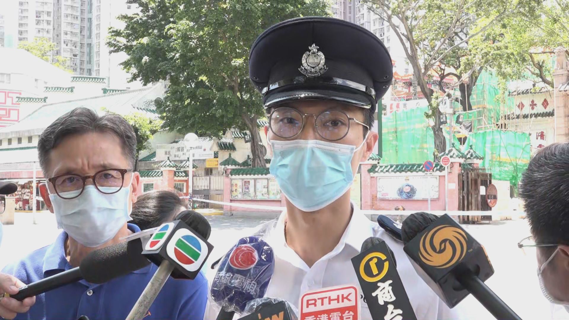 黃大仙祠懷疑可疑物品　警指屬大學放置收集數據用非爆炸品