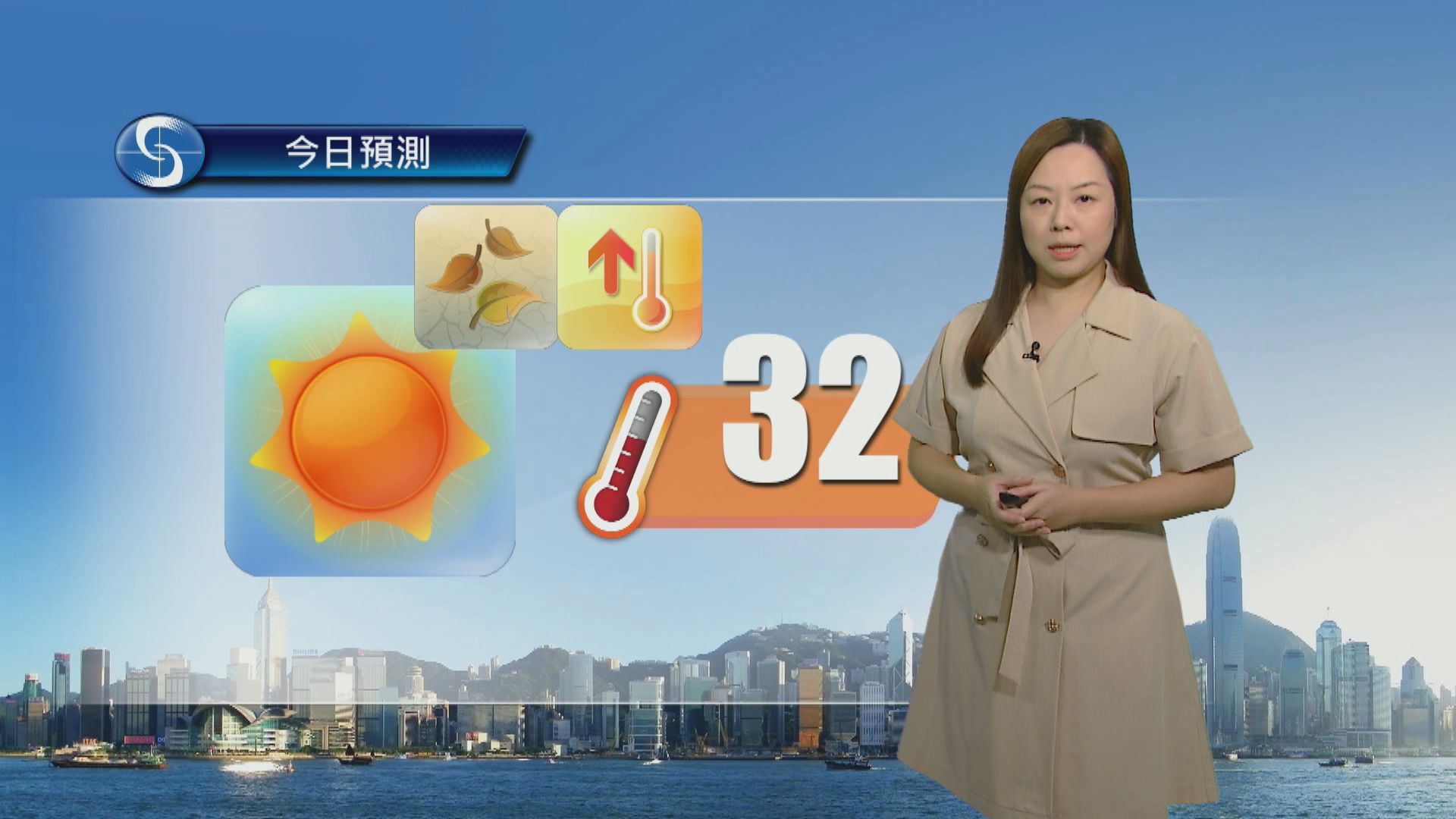 天氣報告｜炎熱及非常乾燥　留意海有湧浪