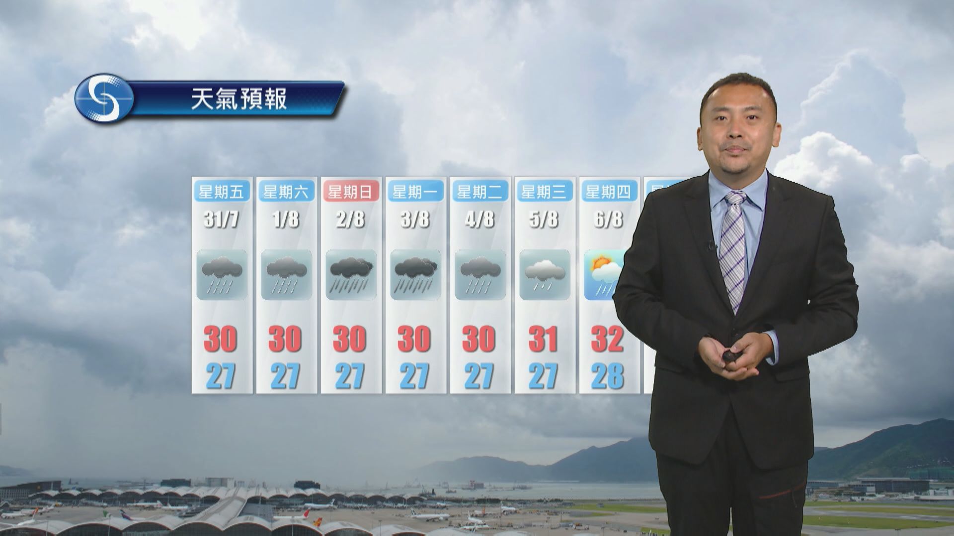 【天氣報告】(7月30日)