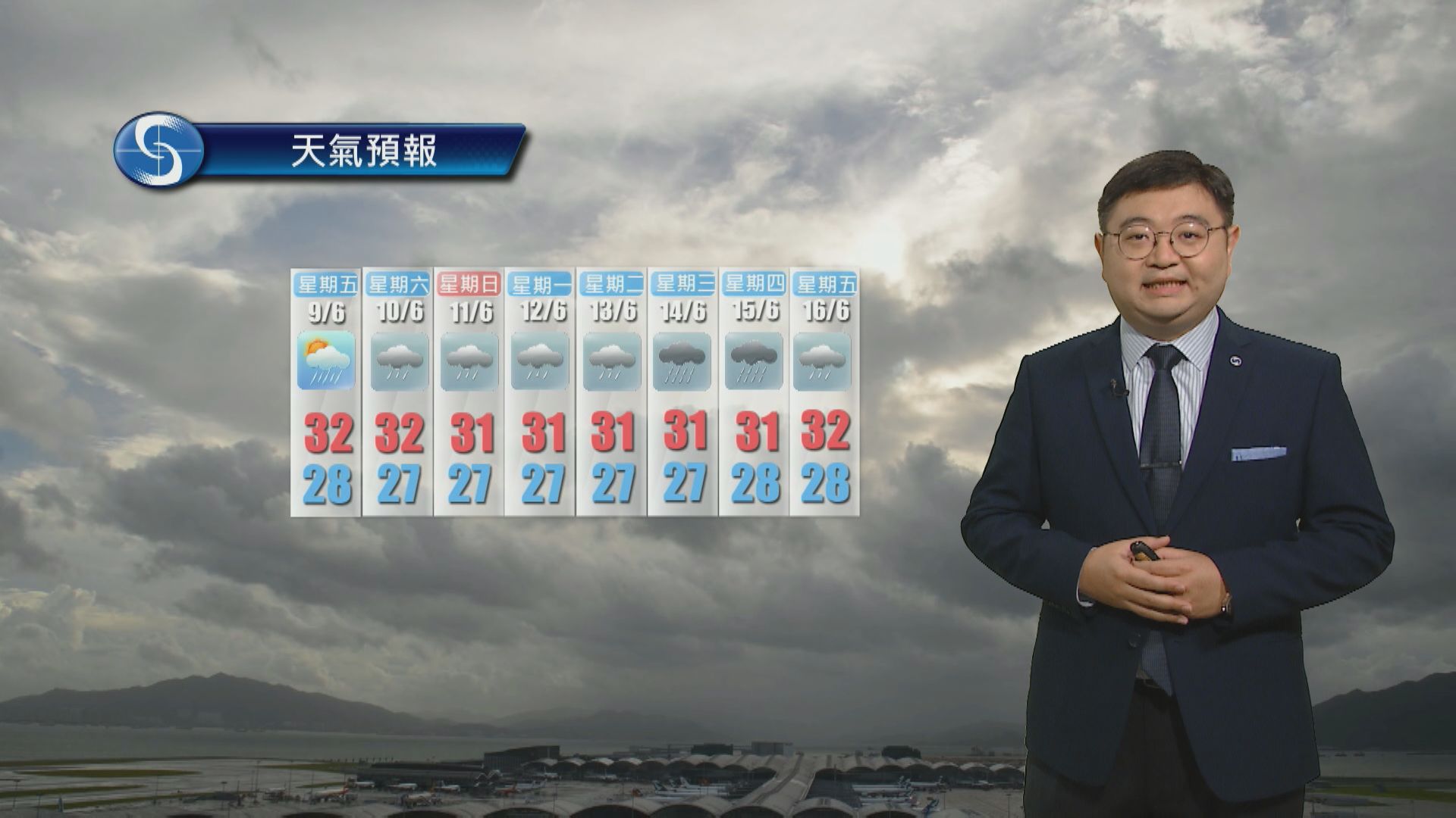 【天氣報告】(6月8日)