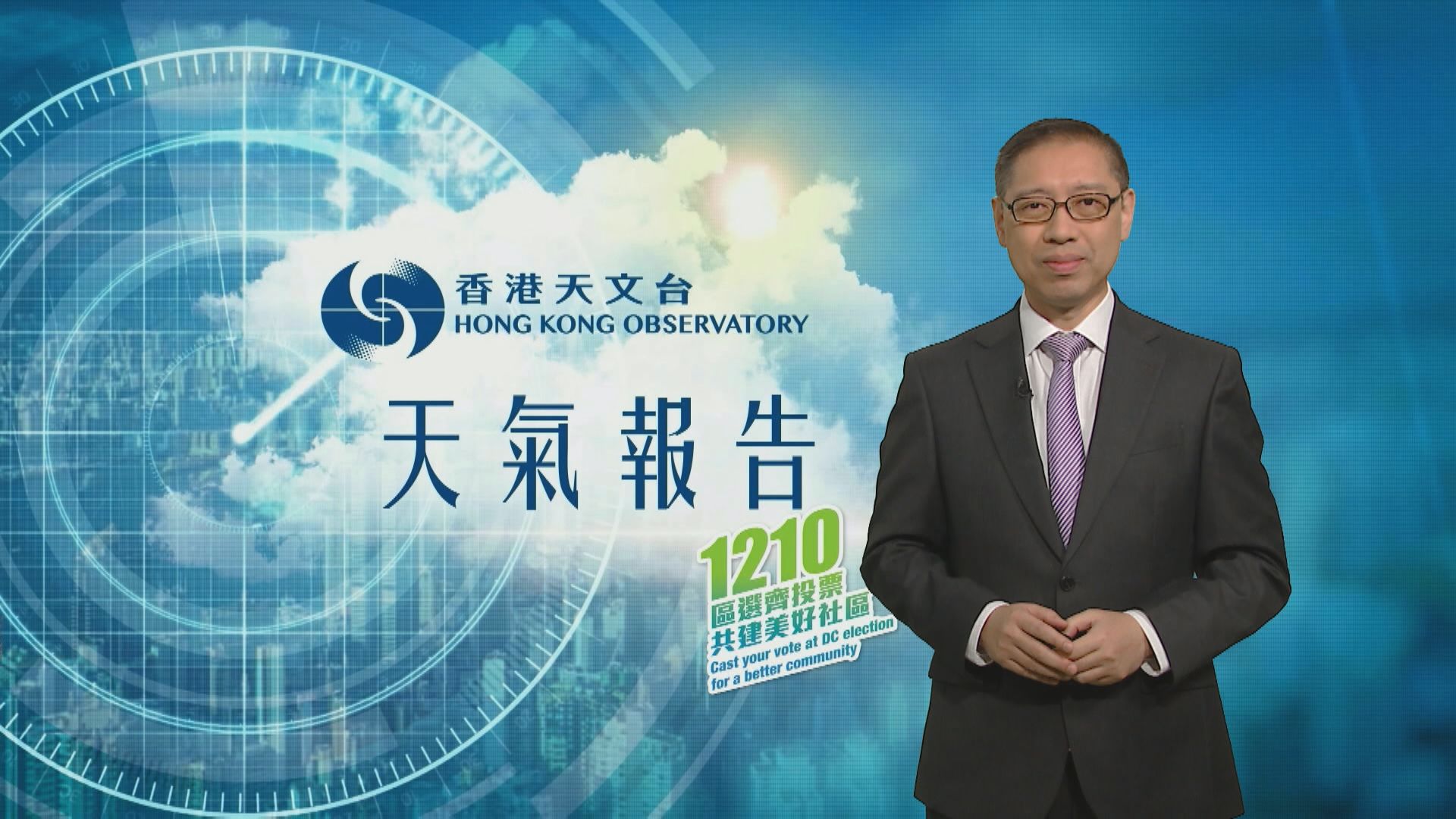 【天氣報告】(11月22日)